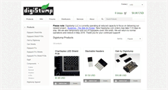 Desktop Screenshot of digistump.com